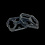 CB PDL BODY STAMP 16 LARGE BLK R