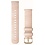 Garmin Garmin strap blush pink woven with light gold hardware Quick Release 20mm