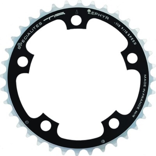 Chainring Zephyr Middle 110BCD 38T Blk, 9spd, 10 spd