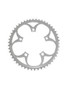  48t 110pcd Zephyr 9/10 speed 5-bolt Outer Chainring Silver