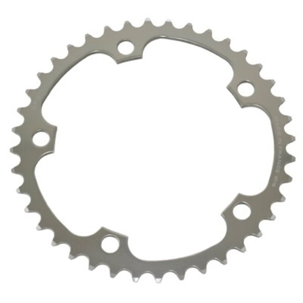 Chainring Triple Alize Middle 130 bcd 42T Sil 5 bolt