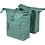Basil Brooklyn Double Pannier Bag 41L silvergreen