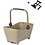 Basil Buddy MIK Dog Bicycle Basket rear 32L biscotti brown