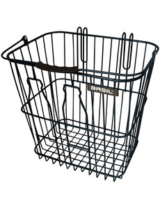  Basil Bottle Basket Bicycle Basket rear black