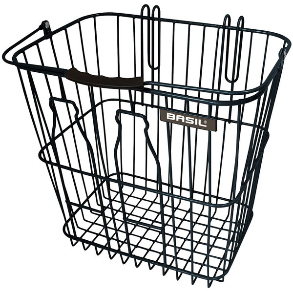 Basil Bottle Basket Bicycle Basket rear black