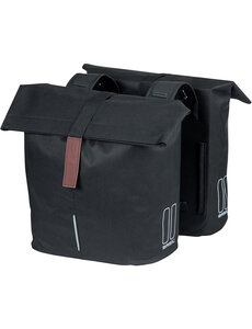  Basil City Double Bicycle Bag 28-32 litre black