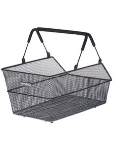  Basil Cento S Rear Bicycle Basket Multi, black