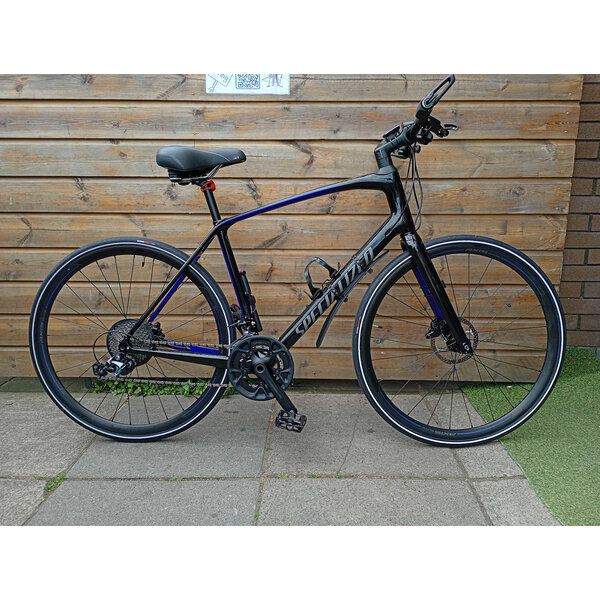 Second Hand Specialized SIRRUS Hybrid Bike, Black Gloss, Large, Private Sale