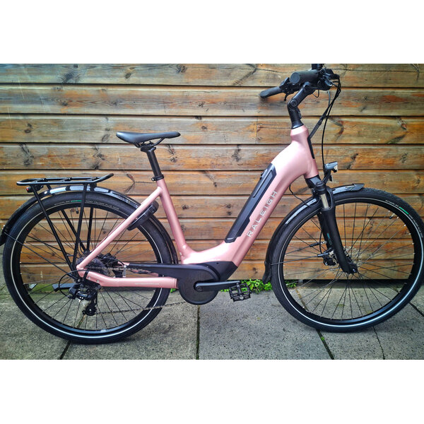 Second Hand Raleigh Motus Tour E City Bike, Pink, Medium 51cm, Private Sale