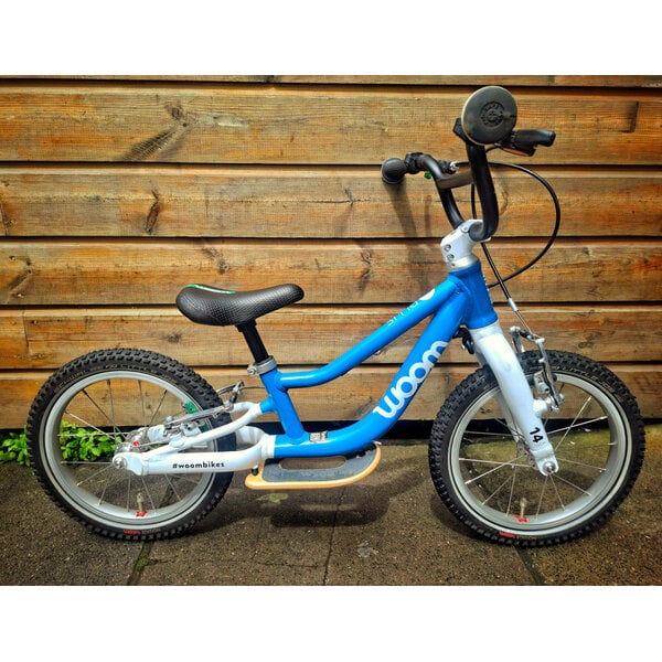 Second Hand Woom 1 Plus Balance Bike, Blue, 14cm, Private Sale