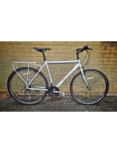 Second Hand Eurotrek BOSS Hybrid Bike, Silver, Large 56cm, Available in Stock