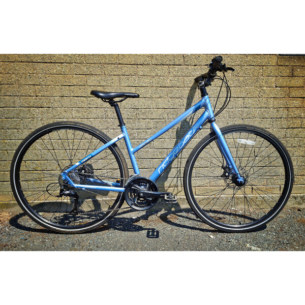 Second Hand Ridgeback Velocity Hybrid City Bike, Blue, Small 17", Available in Stock
