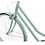 Reid REID Ladies Classic Vintage Womens City Bike  Teal