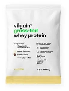 Vilgain Vilgain Grass Fed Whey Vanilla (Single) 30g