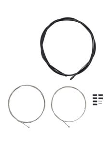 Shimano Shimano Road gear cable set, steel inner wire, SIS outer and outer caps black