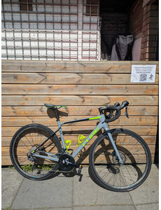  Second Hand Cube Attain GTC Race Disc Road Bike, Grey Green, Medium 53cm, Private Sale