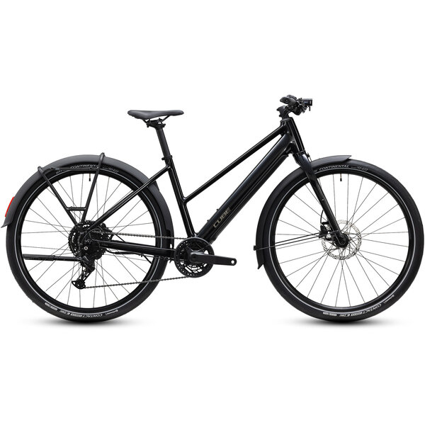 Cube Cube Editor Hybrid ONE 360 FE Electric City Bike Trapeze Frame MY27