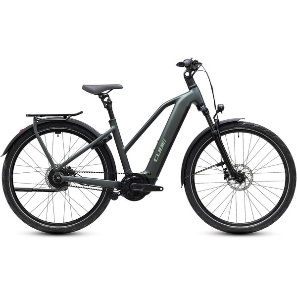 Cube Cube Kathmandu Hybrid Deluxe Pro 800 Electric City Bike Trapeze Frame MY27