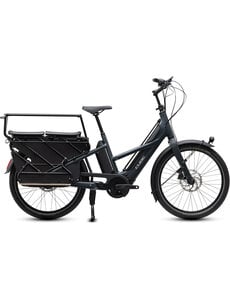 Cube Cube Longtail Hybrid Deluxe Family 800 Shadowgrey/Grey Electric Cargo Bike Unisize