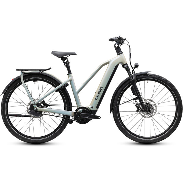 Cube Cube Kathmandu Hybrid Deluxe EXC 800 Electric City Bike Trapeze Frame MY27