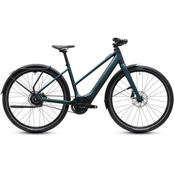 Cube Cube Editor Hybrid SLX 400X FE Electric City Bike Trapeze Frame MY27