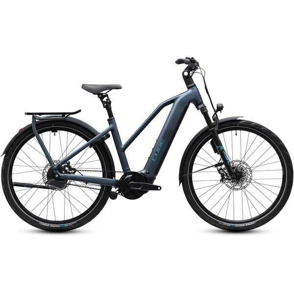 Cube Cube Kathmandu Hybrid Deluxe SLX 800 Electric City Bike Trapeze Frame MY27
