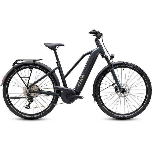 Cube Cube Nuride Hybrid Performance 720 Electric City Bike Trapeze Frame MY27