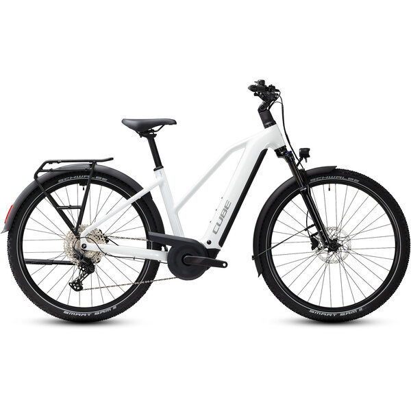 Cube Cube Nuride Hybrid Performance 720 Electric City Bike Trapeze Frame