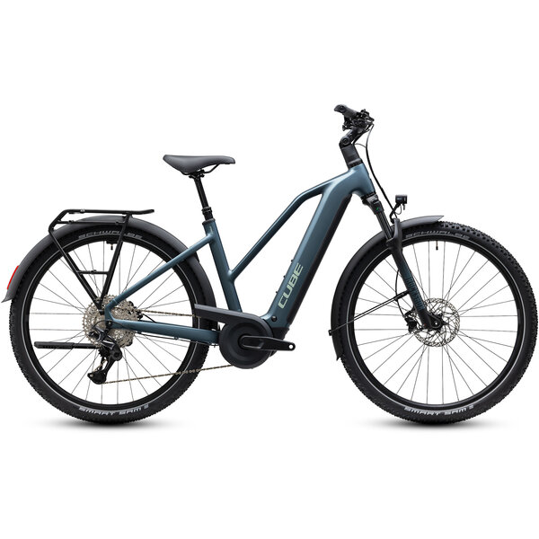 Cube Cube Nuride Hybrid Pro 800 Electric City Bike Trapeze Frame MY27