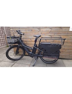  Second Hand Cube Longtail Cargo Electric Bike, Grey/Reflex, 50cm, Available in Stock