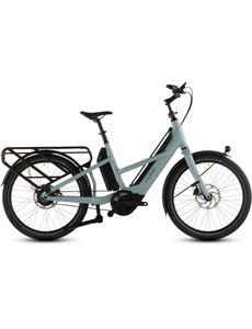 Cube Cube Longtail Hybrid Electric Cargo Bike Comfort 800 Haze/Reflex Unisize