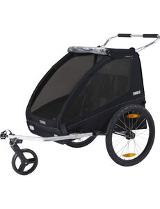 Thule Thule Coaster XT - 2-Seat Bike Trailer Black