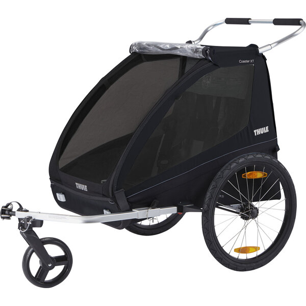 Thule Thule Coaster XT - 2-Seat Bike Trailer Black