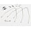 Brompton Brompton RR Mudguard Stay +Fitt +Roll Steel