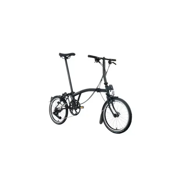 Brompton Brompton C Line Folding Bike Black Matt 4 Speed