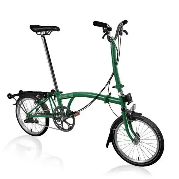 Brompton Brompton C Line Folding Bike 12 Speed Racing Green