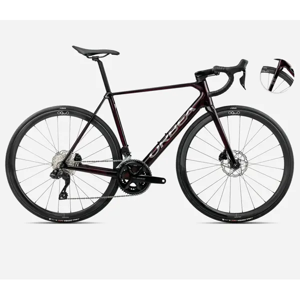 Orbea Orbea ORCA M35i Road Bike Wine Red Carbon View-Titanium (Gloss) Medium 53cm (171-178cm)