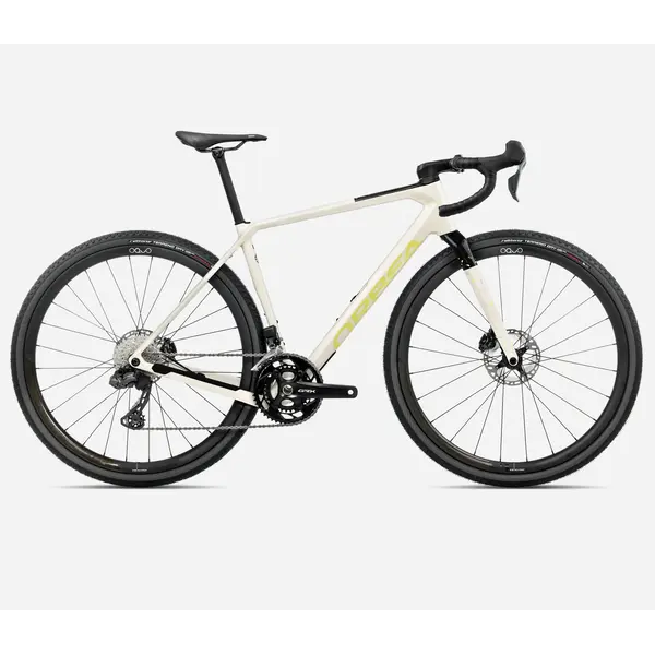 Orbea Orbea TERRA M20iTEAM Gravel Bike Ivory White - Spicy Lime (Gloss) Large (178-187cm)