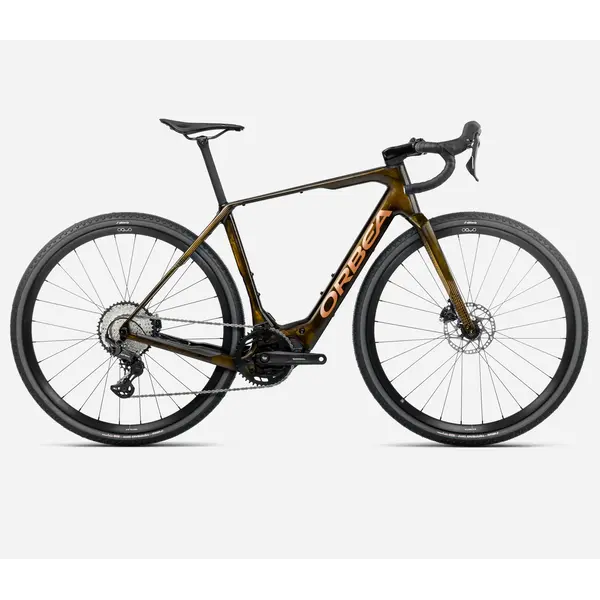 Orbea Orbea DENNA M30 Electric Gravel Bike MY25 Caramel Carbon View - Golden Sand (Gloss) Medium (169-178cm)