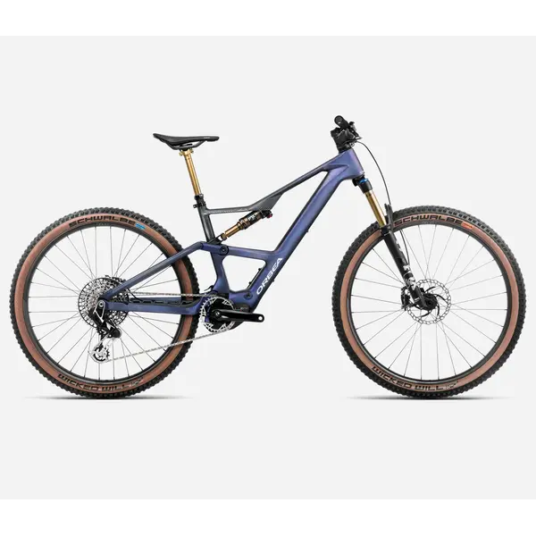 Orbea Orbea RISE SL M-LTD 420W Electric Mountain Bike Tanzanite Carbon View - Carbon Raw (Matt) Small (150-165cm)