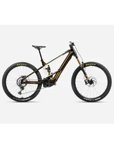 Orbea Orbea WILD M-TEAM Electric Mountain Bike Caramel Carbon View (Gloss) - Cream White (Matt) Small 39cm (150-175cm)