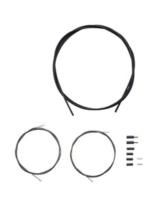 Shimano Shimano Road gear cable set, OPTISLICK, coated inners, black