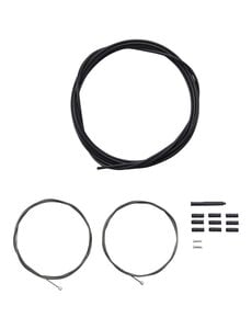 Shimano Shimano MTB gear cable set, OPTISLICK coated stainless steel inners, black