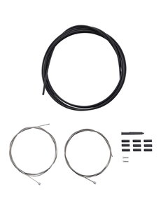 Shimano Shimano MTB gear cable set with stainless steel inner wire, black