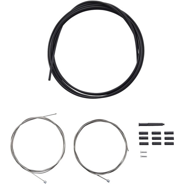 Shimano Shimano MTB gear cable set with stainless steel inner wire, black
