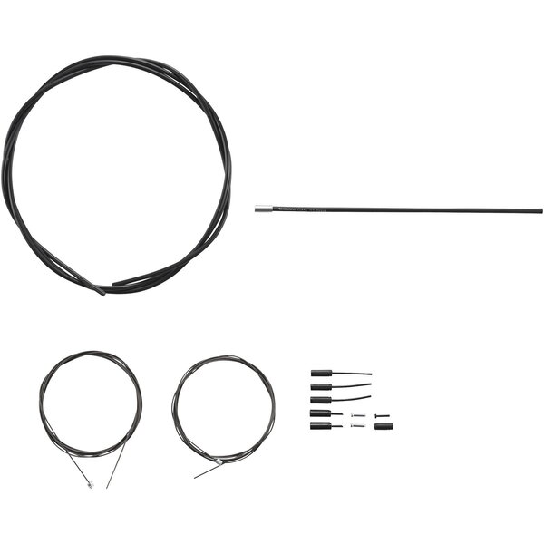 Shimano Spares Shimano Spares RS900 Road gear cable set, Polymer coated inners, black