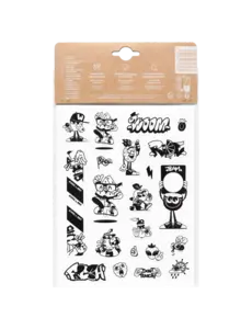 Woom Woom Sticker Rolling Rebels Style (5 Sets)