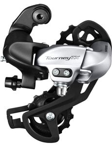 Shimano RD-TX800 Tourney TX Rear Derailleur, Direct Mount, Silver Silver