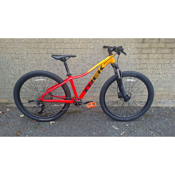 Second Hand Trek Marlin 7 Mountain Bike, Red/Yellow, 15", Available in Stock