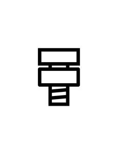 Tenways Tenways spare part: Rear Wheel Nut CGO009
